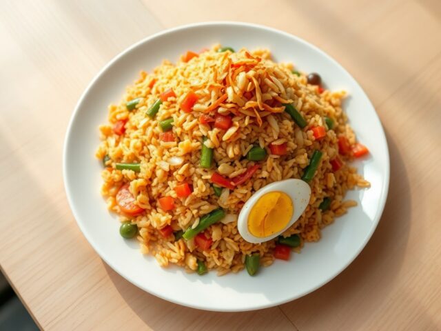 Thaise Nassi (zonder vlees)