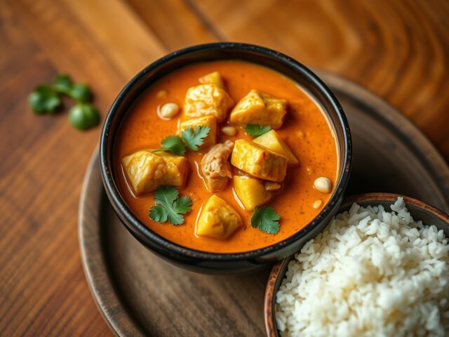 Thaise Panang Curry met kip