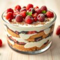 Tiramisu met rood fruit