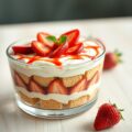 Tiramisu van aardbei