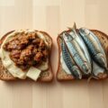 Toast met ragout en/of sardines