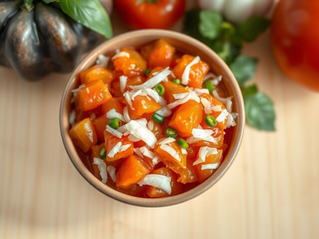 Tomaten-kokos bharta