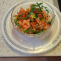 Tomaten rucola salade