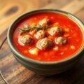 Tomatensoep met balletjes