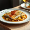 Tongfilets met gesmoord witloof en Orval-saus