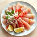 Tonijn Carpaccio Japanse Stijl