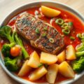 Tonijn in tomatensaus