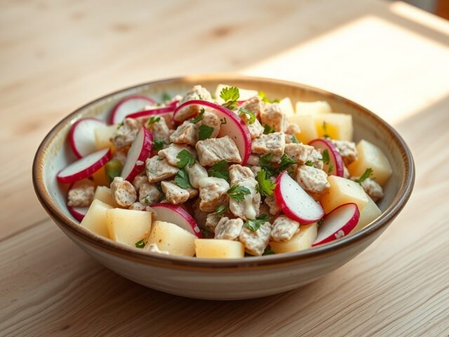 Tonijn met restjes uit de koelkast