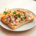 Tonijnsalade op toast