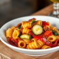 Tortiglioni met courgette