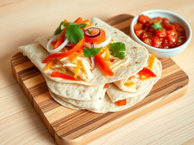Tortillas- Wraps met tomatensalsa