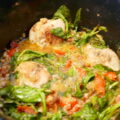 Toscaanse kippendijen uit de Slowcooker