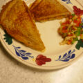 Tosti met rauwkost en kaas