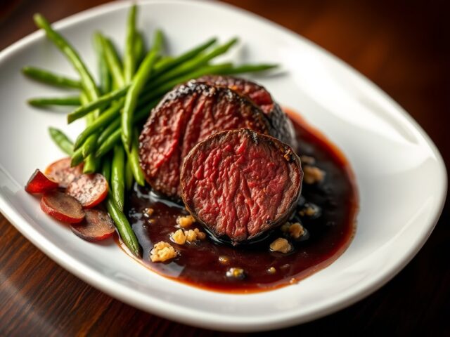 Tournedos met speculaassaus