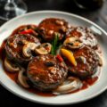 Tournedos stroganoff