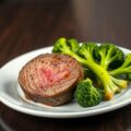 Tournedos van rundvlees met broccoli