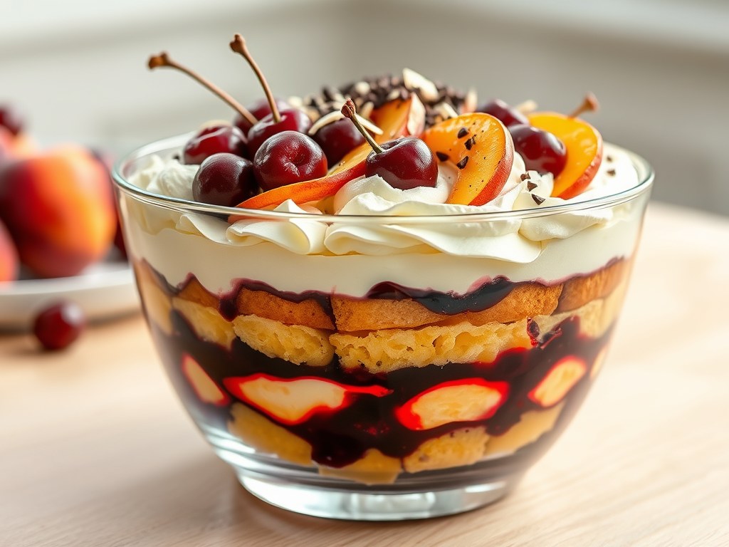 Trifle, AI-gegenereerde illustratie