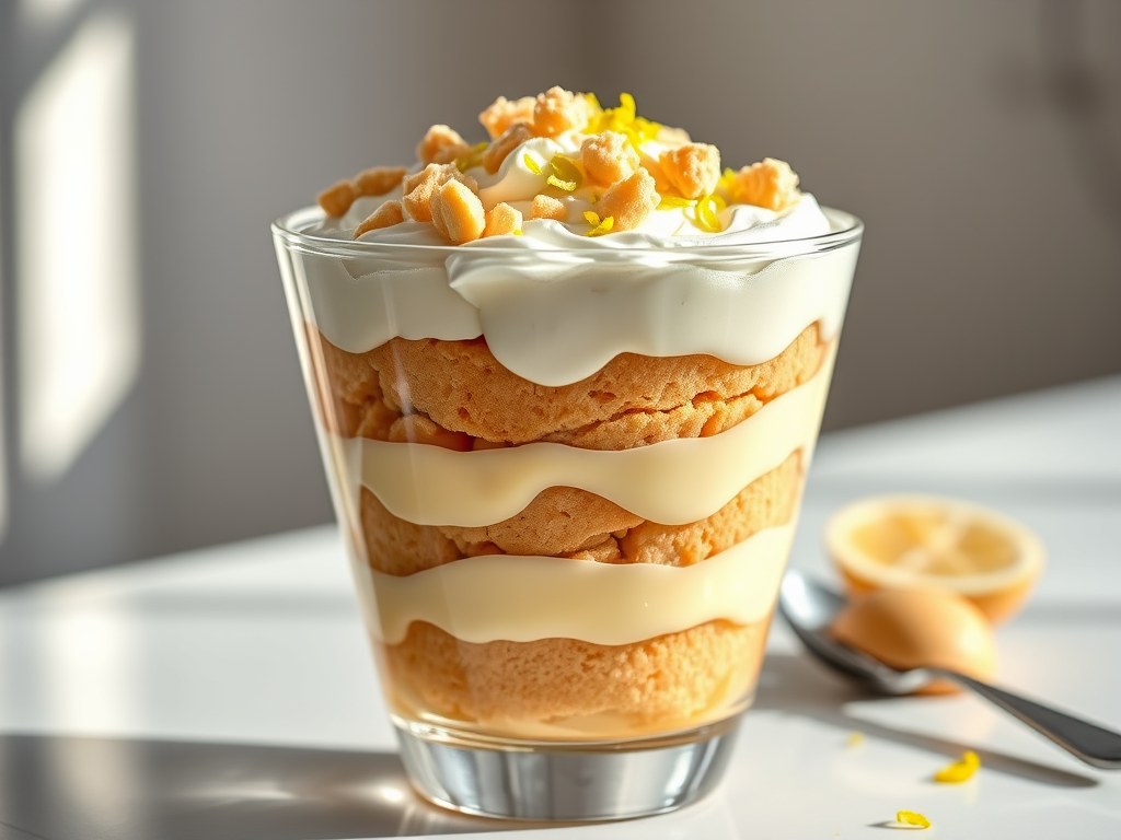 Trifle, AI-gegenereerde illustratie