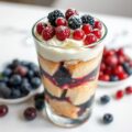 trifle met rood fruit