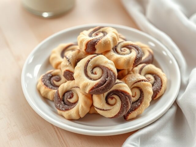 Turkse 2kleurige koekjes