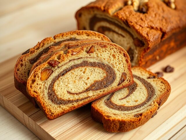 Turkse koffiekoek met abrikozen en walnoten