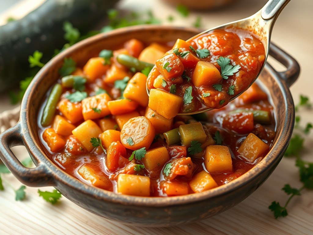 Turkse ratatouille, AI-gegenereerde illustratie