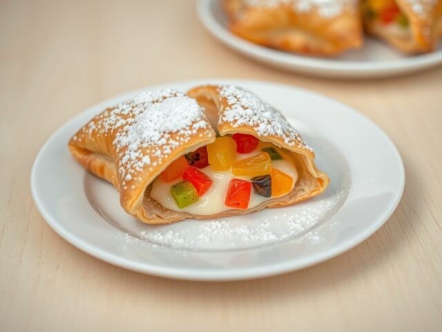 Tutti frutti in bladerdeeg