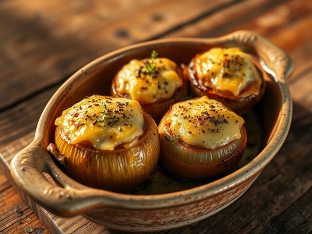 Uien uit de oven