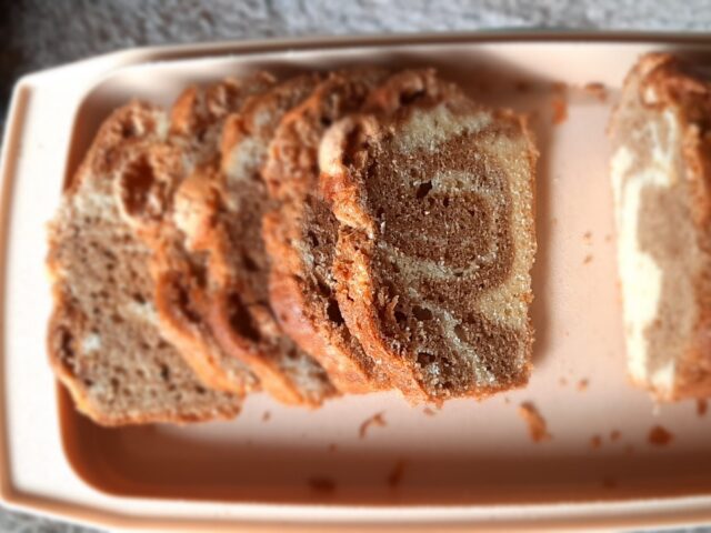 Espresso-vanillecake met amaretti