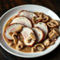 Varkenshaas met Coburgerhamsaus