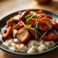 Varkenshaas met Pekingsaus