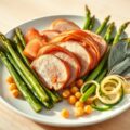 Varkenshaasje met parmaham