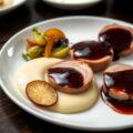 Varkensmedaillon met vanille-portsaus