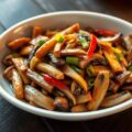 Varkensvlees met paddenstoelen ( San Xianggu Rou )