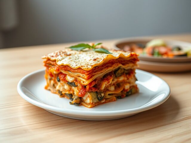 Vegetarische lasagne