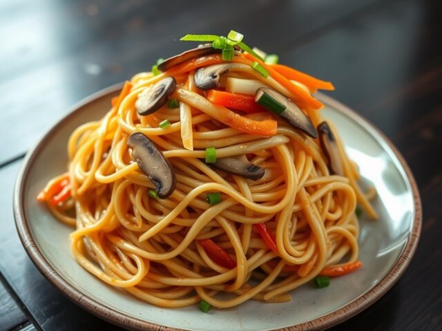Vegetarische mie
