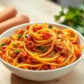 Vegetarische spaghetti