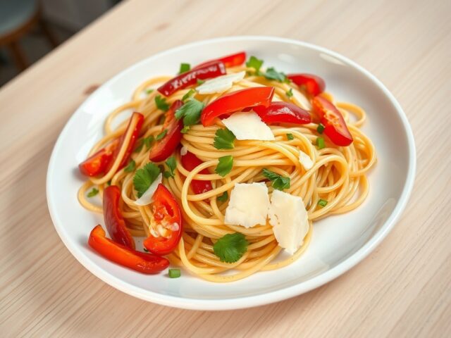 Vegetarische spaghetti