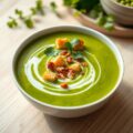Velouté van doperwtjes