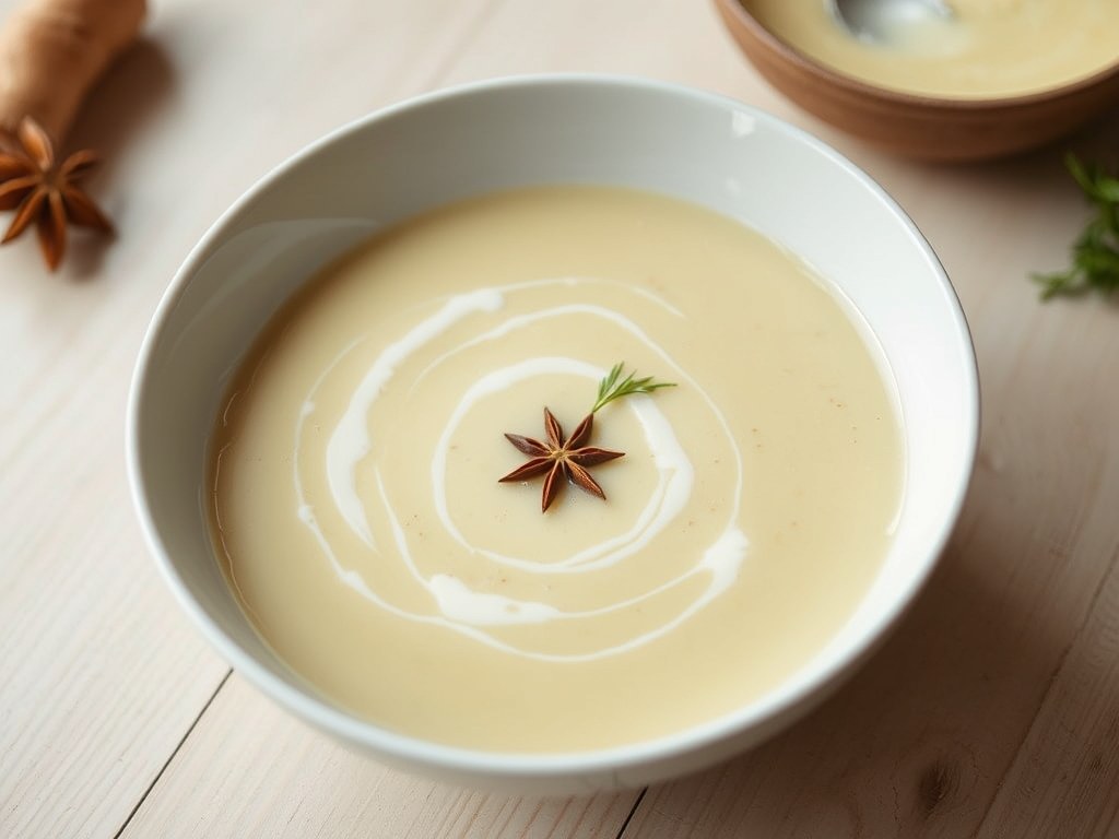 Venkel Crême (soep), AI-gegenereerde illustratie