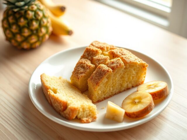 Verse ananascake