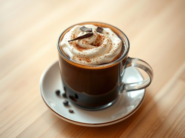 Verwarmende koffie