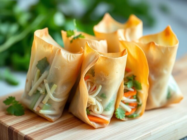 Vietnamese loempia met groentevulling