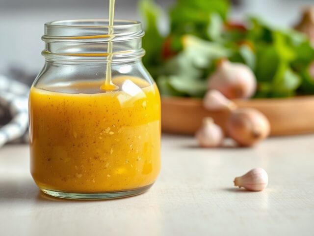 Vinaigrette met Appelcider Azijn en Dijon Mosterd