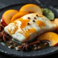 Vis met appel en specerijen