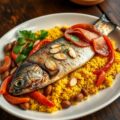 Vispiperade met Spaanse Ham