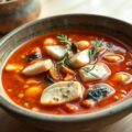 Vissoep met Tomaten op z’n Italiaans