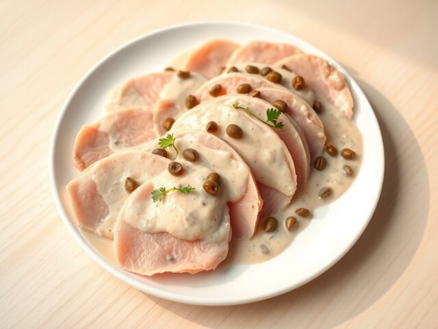 Vitello Tonnato Variatie (Iets ambitieuzer)