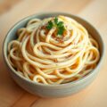 Volkoren Pasta met aangepaste Alfredo Saus