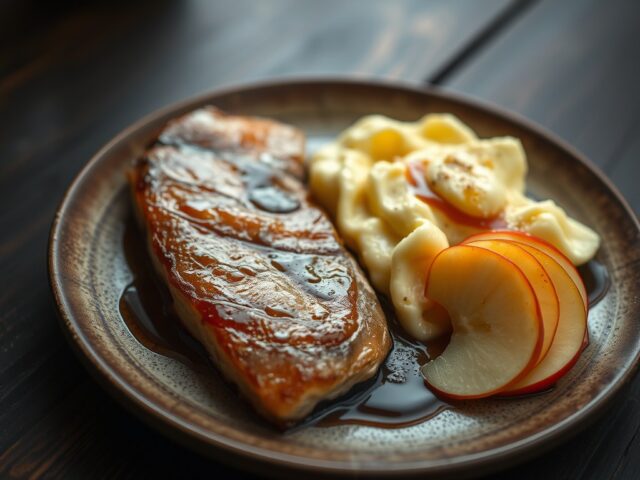 Warm gerookte palingfilet met roerei ( zie opm)